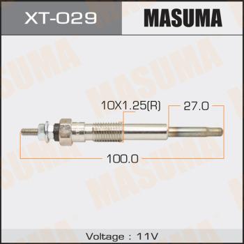 MASUMA XT029 - Подгревна свещ vvparts.bg