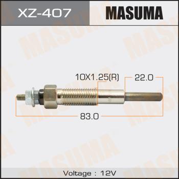 MASUMA XZ407 - Подгревна свещ vvparts.bg