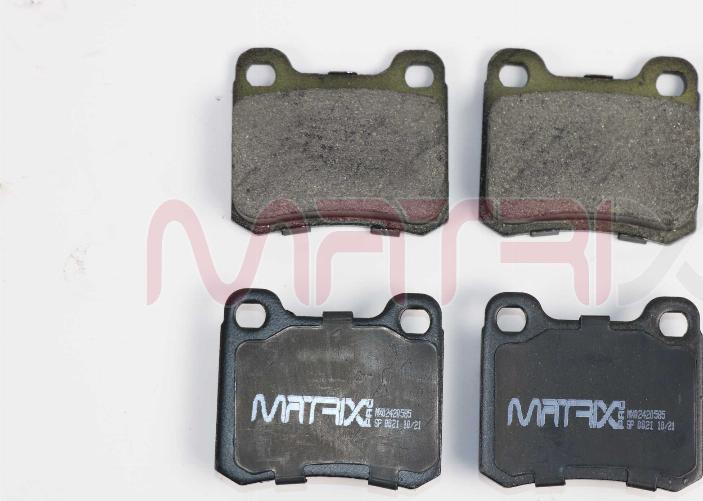 MATRIX PRO MX02420585 - Комплект спирачно феродо, дискови спирачки vvparts.bg