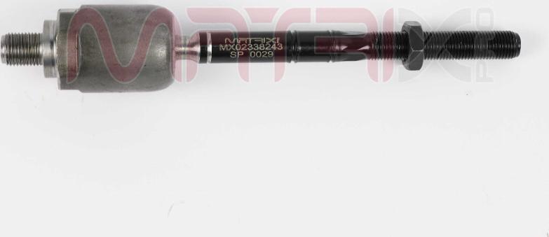 MATRIX PRO MX02338243 - Аксиален шарнирен накрайник, напречна кормилна щанга vvparts.bg