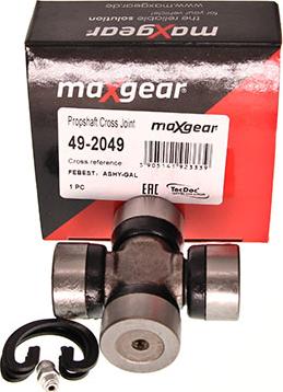 Maxgear 49-2049 - Шарнирно съединение, карданен вал vvparts.bg