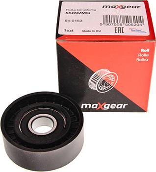 Maxgear 54-0153 - Паразитна / водеща ролка, пистов ремък vvparts.bg