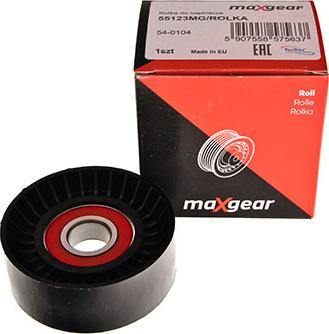 Maxgear 54-0104 - Паразитна / водеща ролка, пистов ремък vvparts.bg