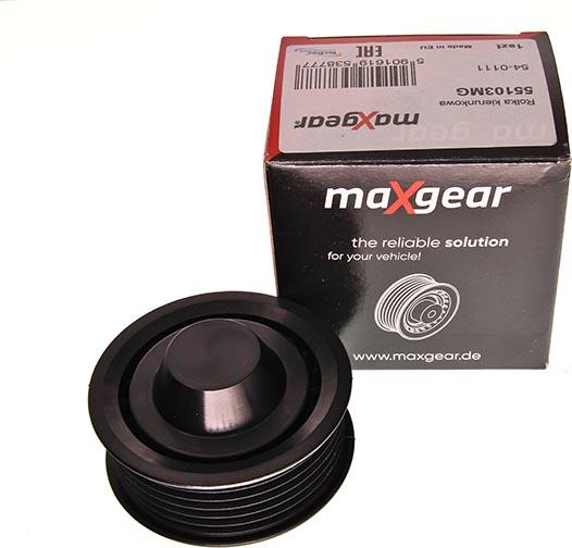 Maxgear 54-0111 - Паразитна / водеща ролка, пистов ремък vvparts.bg