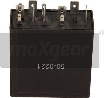 Maxgear 50-0221 - Реле, интервал на чистачките vvparts.bg