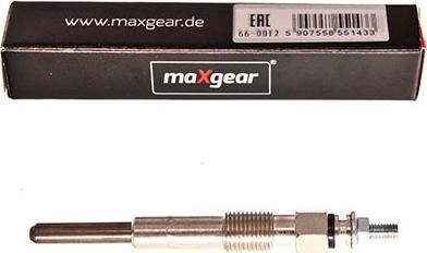 Maxgear 66-0015 - Подгревна свещ vvparts.bg