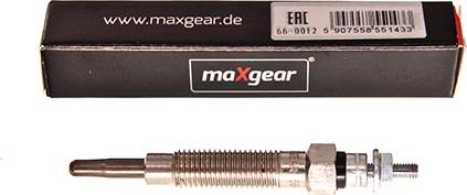 Maxgear 66-0012 - Подгревна свещ vvparts.bg