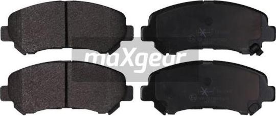 Maxgear 19-0905 - Комплект спирачно феродо, дискови спирачки vvparts.bg