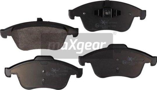 Maxgear 19-0900 - Комплект спирачно феродо, дискови спирачки vvparts.bg