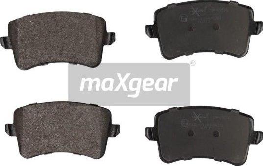 Maxgear 19-0907 - Комплект спирачно феродо, дискови спирачки vvparts.bg