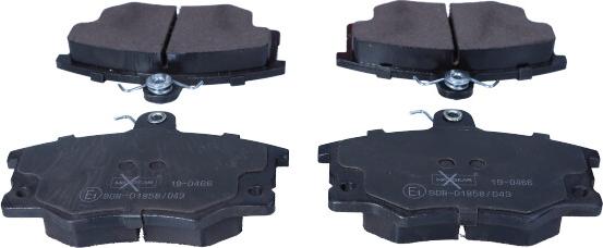 Maxgear 19-0466 - Комплект спирачно феродо, дискови спирачки vvparts.bg