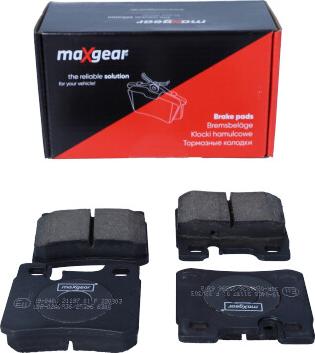 Maxgear 19-0406 - Комплект спирачно феродо, дискови спирачки vvparts.bg