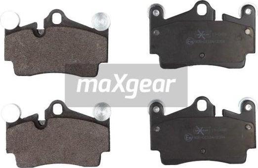 Maxgear 19-0488 - Комплект спирачно феродо, дискови спирачки vvparts.bg