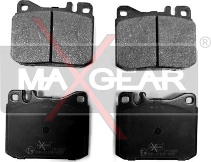 Maxgear 19-0435 - Комплект спирачно феродо, дискови спирачки vvparts.bg