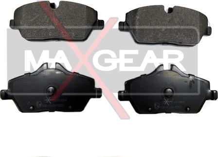 Maxgear 19-0564 - Комплект спирачно феродо, дискови спирачки vvparts.bg