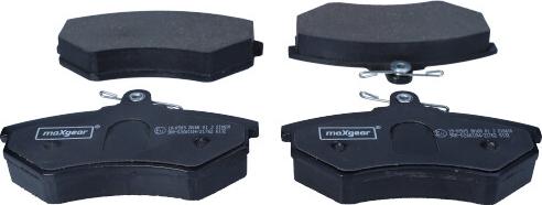 Maxgear 19-0505 - Комплект спирачно феродо, дискови спирачки vvparts.bg