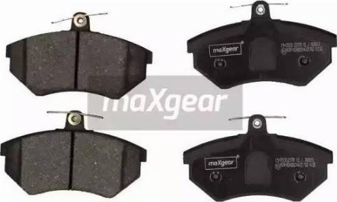 Maxgear 19-0503 - Комплект спирачно феродо, дискови спирачки vvparts.bg