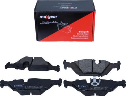 Maxgear 19-0533 - Комплект спирачно феродо, дискови спирачки vvparts.bg