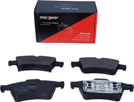 Maxgear 19-0524 - Комплект спирачно феродо, дискови спирачки vvparts.bg