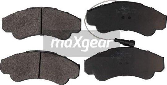 Maxgear 19-0668 - Комплект спирачно феродо, дискови спирачки vvparts.bg