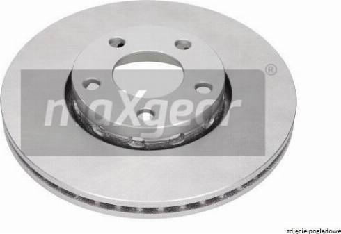 Maxgear 19-0924MAX - Спирачен диск vvparts.bg