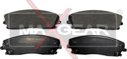Maxgear 19-0624 - Комплект спирачно феродо, дискови спирачки vvparts.bg