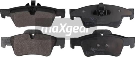 Maxgear 19-0891 - Комплект спирачно феродо, дискови спирачки vvparts.bg