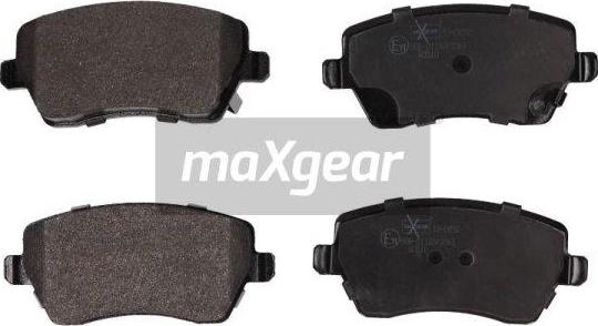 Maxgear 19-0892 - Комплект спирачно феродо, дискови спирачки vvparts.bg