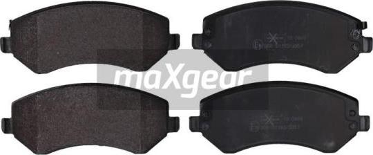 Maxgear 19-0869 - Комплект спирачно феродо, дискови спирачки vvparts.bg