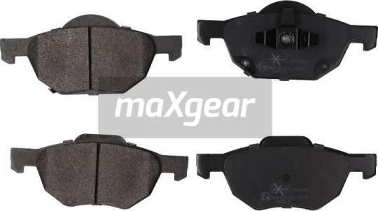 Maxgear 19-0881 - Комплект спирачно феродо, дискови спирачки vvparts.bg