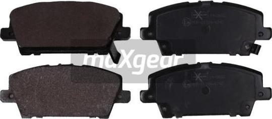 Maxgear 19-0882 - Комплект спирачно феродо, дискови спирачки vvparts.bg