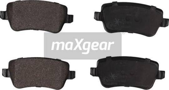 Maxgear 19-0874 - Комплект спирачно феродо, дискови спирачки vvparts.bg