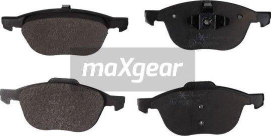 Maxgear 19-0875 - Комплект спирачно феродо, дискови спирачки vvparts.bg