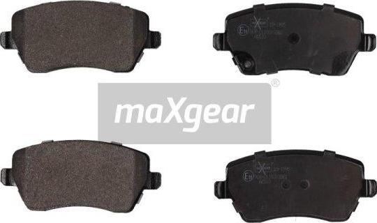 Maxgear 19-1995 - Комплект спирачно феродо, дискови спирачки vvparts.bg