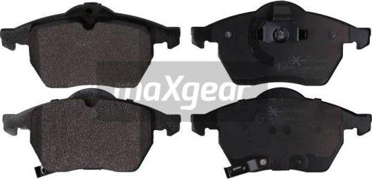 Maxgear 19-1405 - Комплект спирачно феродо, дискови спирачки vvparts.bg