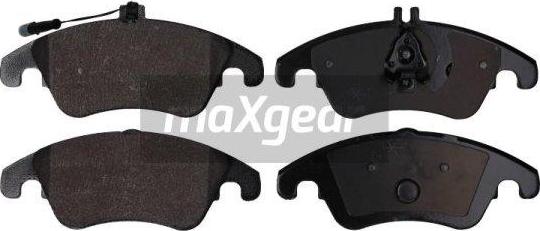 Maxgear 19-1478 - Комплект спирачно феродо, дискови спирачки vvparts.bg