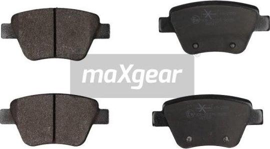 Maxgear 19-1559 - Комплект спирачно феродо, дискови спирачки vvparts.bg