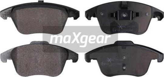 Maxgear 19-1550 - Комплект спирачно феродо, дискови спирачки vvparts.bg