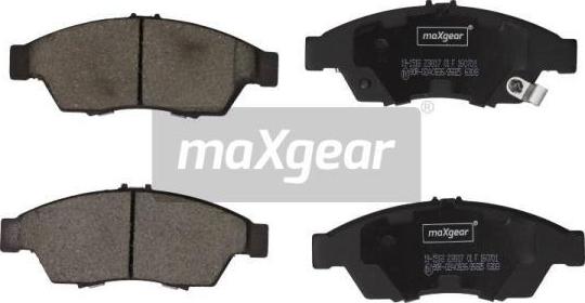 Maxgear 19-1518 - Комплект спирачно феродо, дискови спирачки vvparts.bg