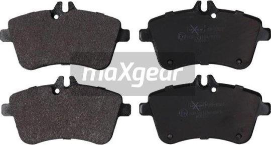 Maxgear 19-1527 - Комплект спирачно феродо, дискови спирачки vvparts.bg