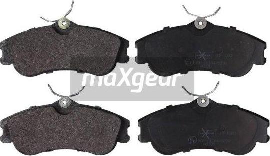 Maxgear 19-1080 - Комплект спирачно феродо, дискови спирачки vvparts.bg