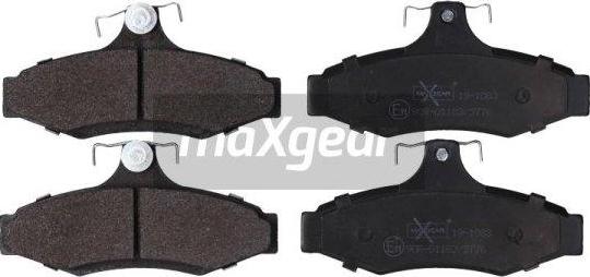 Maxgear 19-1083 - Комплект спирачно феродо, дискови спирачки vvparts.bg