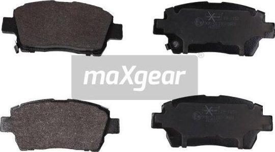 Maxgear 19-1153 - Комплект спирачно феродо, дискови спирачки vvparts.bg