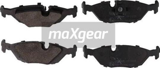 Maxgear 19-1118 - Комплект спирачно феродо, дискови спирачки vvparts.bg