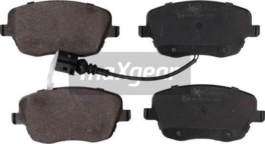 Maxgear 19-1112 - Комплект спирачно феродо, дискови спирачки vvparts.bg