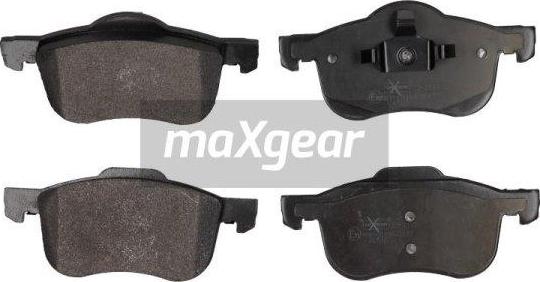 Maxgear 19-1117 - Комплект спирачно феродо, дискови спирачки vvparts.bg