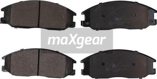 Maxgear 19-1133 - Комплект спирачно феродо, дискови спирачки vvparts.bg