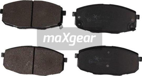 Maxgear 19-1132 - Комплект спирачно феродо, дискови спирачки vvparts.bg