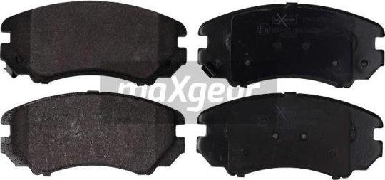 Maxgear 19-1129 - Комплект спирачно феродо, дискови спирачки vvparts.bg