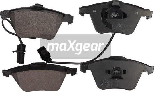 Maxgear 19-1120 - Комплект спирачно феродо, дискови спирачки vvparts.bg